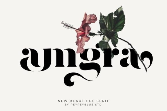 Amgra: A Luxurious Stencil Font for Modern Design