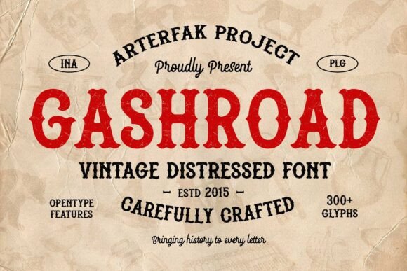 Gashroad: Vintage Charm for Modern Design