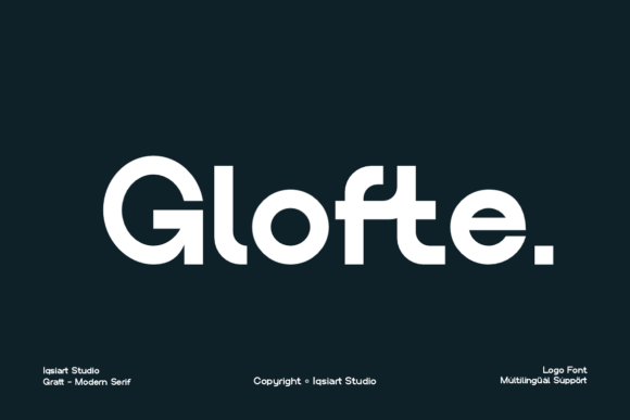 Glofte: A Bold Display Font for Authentic Design