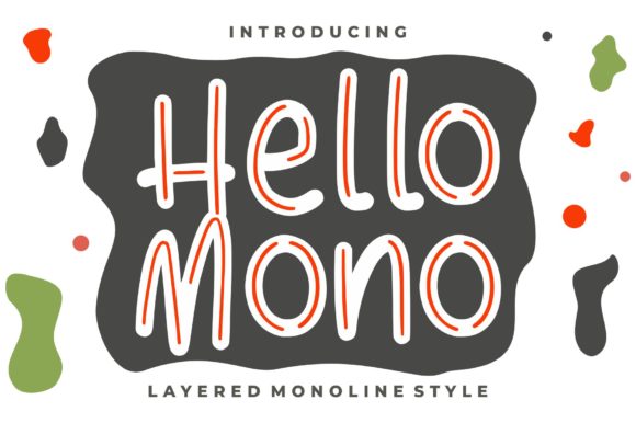 Hello Mono: A Playful Font for Modern Design