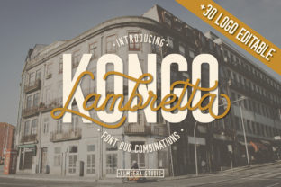 Lambretta Kongo Duo: A Versatile Script and Sans Font