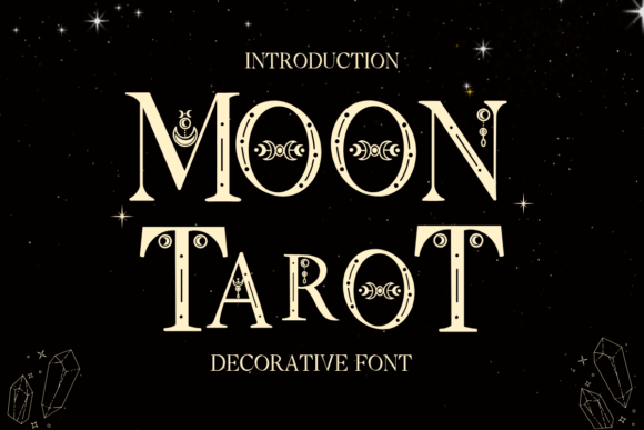 Moon Tarot: Mystical Decorative Serif