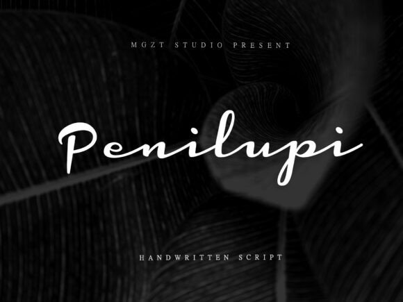 Penilupi: A Classic Script Font with Timeless Retro Style
