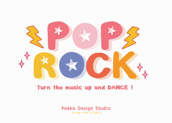 Pop Rock: The Energetic Font for Dynamic Designs