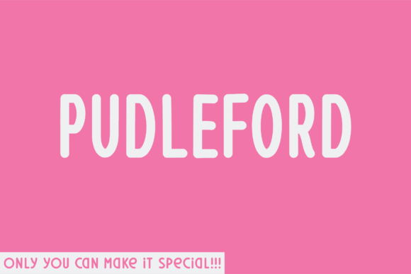 Pudleford Rounded: The Handwritten Font with Organic Charm